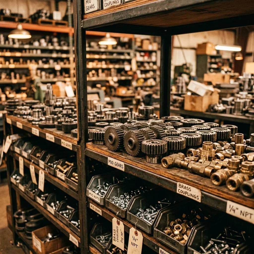 Heavy duty factory machinery floor illustrating industrial sourcing solutions