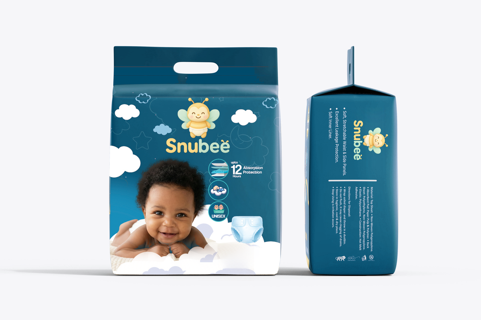 Snubee Premium Baby Diaper Pants Pack