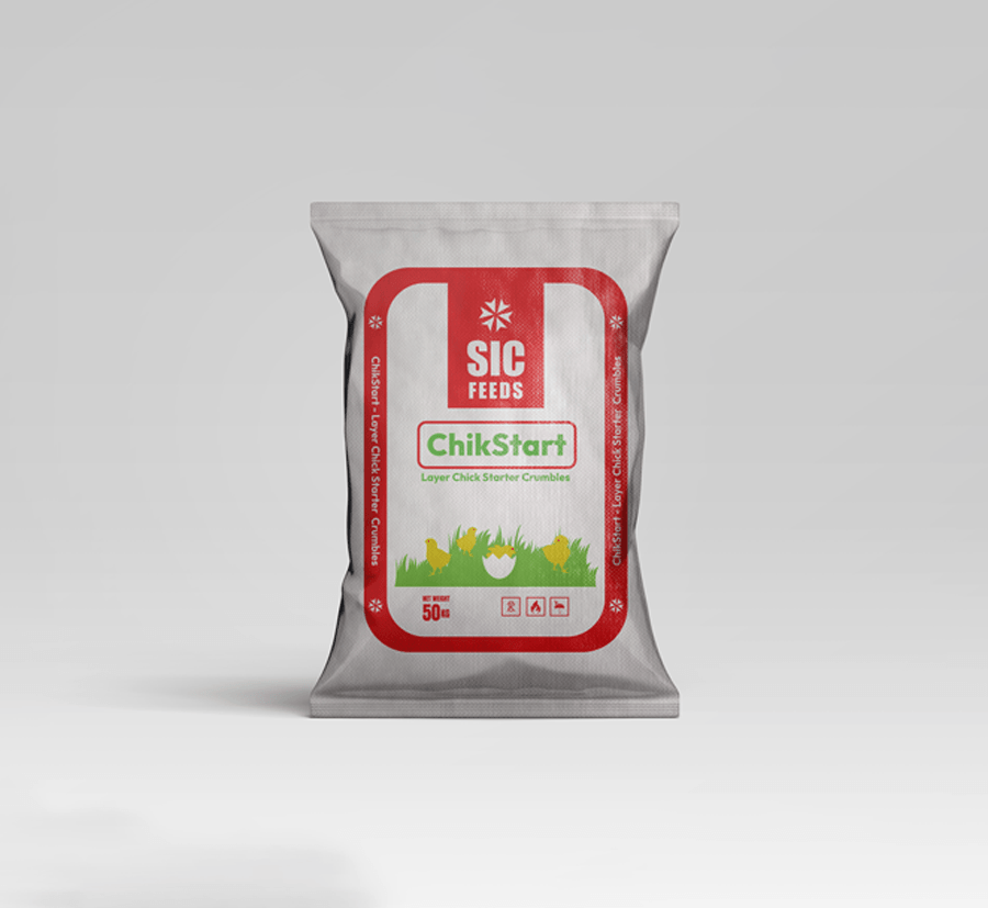 SIC ChikStart Layer Chick Starter Crumbles 50kg Pack